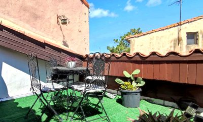 Maison de ville 1 chambre avec terrasse